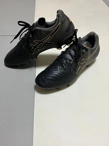 Asics Ultrezza 2 US 8,5 UK 7,5 1103A061 002 Fußball Fußballschuhe schwarz gold - Bild 1 von 10