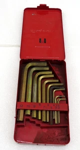Snap-On Complete 11 Piece Metric Hex Key Set 2mm-12mm - Picture 1 of 5
