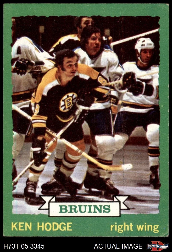 1973 Topps #133 Ken Hodge  Bruins 4 - VG/EX - Image 1 of 1