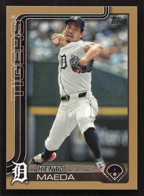 Tarjeta Topps Kenta Maeda Gold #/2025 #91 2025 Foto 1 de 2