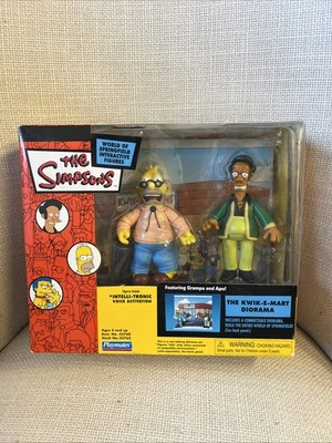 FIGURAS SELLADAS DIORAMA THE SIMPSONS WORLD OF SPRINGFIELD THE KWIK-E-MART—nuevo Foto 1 de 2