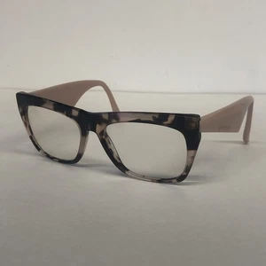 ETRO Women's Rectangle Tortoise Pink Nude Optical Eyeglass FRAMES ONLY - Picture 1 of 6