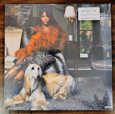 Summer Walker - Finally Over It (Indie Exclusive Blue Vinyl] Signed Insert - Image 1 of 4