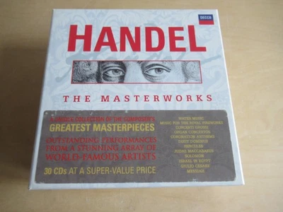 Händel-The Masterworks-Outstanding Performances-Cesare, Egypt u.a.-30er CD Box - Bild 1 von 4