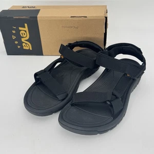 Women's Teva Midform Platform All Black Adjustable Sandals 1019234 Black Size 10 - Picture 1 of 4