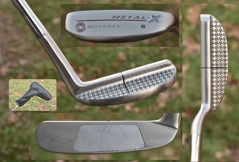 CUSTOM Houndstooth Odyssey Metal-X 8 Putter Napa 8802 882 MILLED FACE / RH - Image 1 of 4