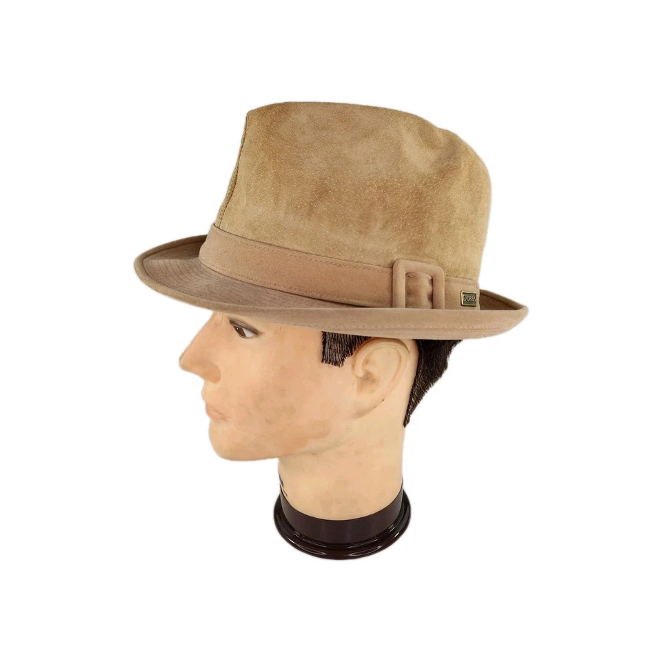 VTG Dobbs Genuine Suede Leather Hat Size 7 1/8 Fifth 5th Avenue New York Fedora - Image 1 of 4