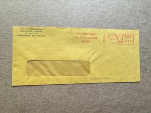 US Law Thematic Meter Cover(30) +1991 Help Fight Crime=Call Crime Stoppers Ad - Picture 1 of 2