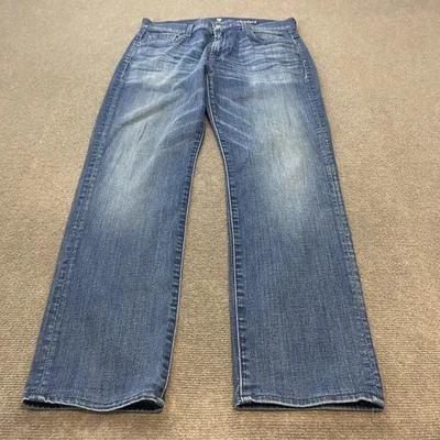 7 For All Mankind Jeans Mens 32x30 Standard Straight Leg Relaxed Baggy Y2K USA - Image 1 of 4
