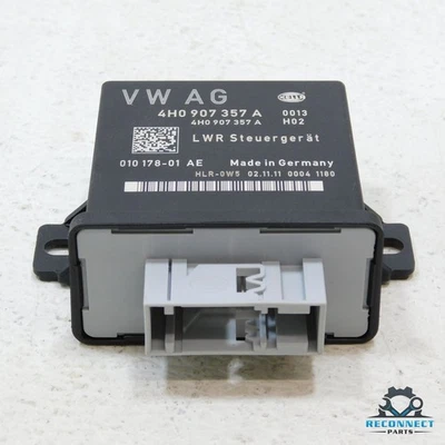 Módulo de control de rango de lámpara de faros 12-18 Audi A6 A7 Quattro C7 4H0907357A OEM Foto 1 de 4