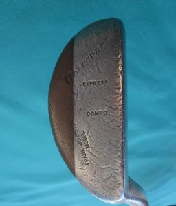 Vintage Golfcraft Frank Johnston Cypress Combo Glass Shaft Putter Golf  M/R/H - Picture 1 of 7