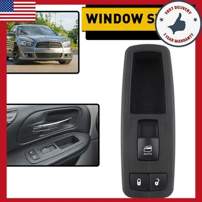 Interruptor de ventana eléctrica lado del pasajero 6 pines para Dodge Ram 3500 1500 2500 2009-2012 Foto 1 de 4