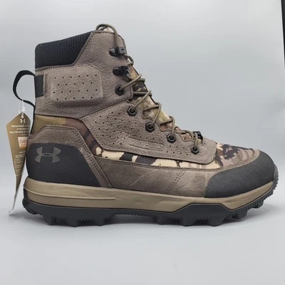 Men's Size 12 Under Armour Speed Freek Bozeman 2.0 Hunting Boot Ridge Camo - Image 1 of 4