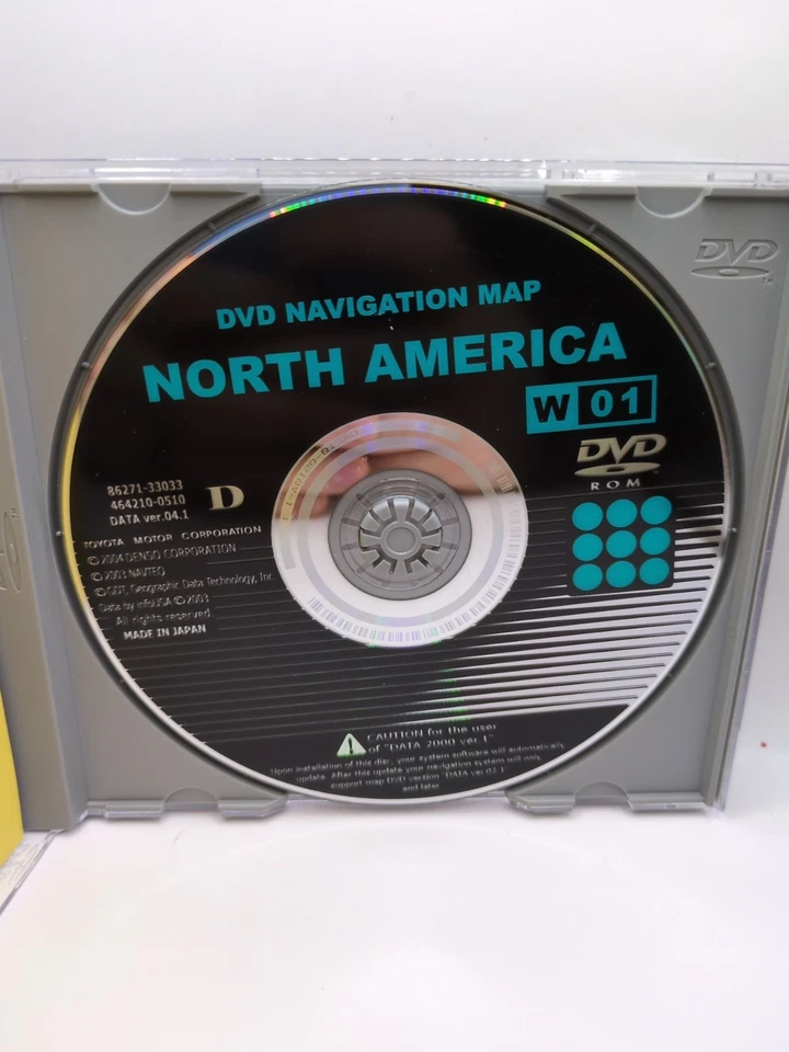 2002 2003 Lexus ES330 ES300 Toyota Camry Solara навигации DVD карта версия 04.1 - Изображение 1 из 1