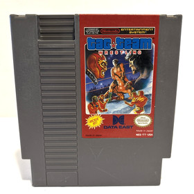 Tag Team Wrestling (Nintendo NES) Authentic Game Cartridge Tested & Working