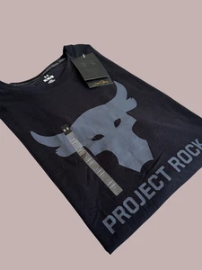 Camiseta Under Armour Project Rock Para Hombre Talla M Gráfico Payoff Manga Corta Nueva - Imagen 1 de 3