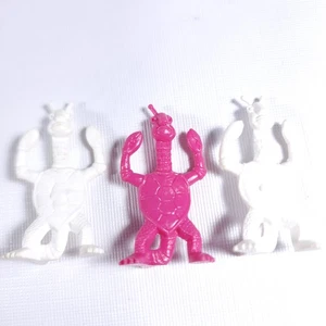 Menge 3 Tim Mee Galaxy Laser Team Star 2,5" Schildkröte Hummer Alien Figuren - Bild 1 von 5