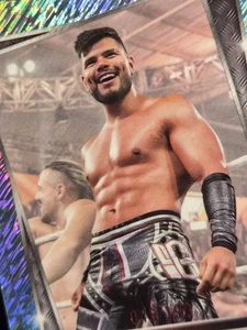 2025 Topps Chrome WWE - Berto #147 Aqua Shimmer Refractor /199 (RC) - Picture 1 of 4