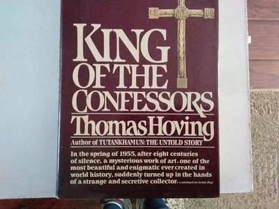 BOOK King of the Confessors THOMAS HOVING hc Art Collector - Imagem 1 de 4