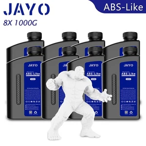 Jayo 3D Drucker Resin ABS-wie weiß 8*1KG 405nm schnell UV härtendes Photopolymer - Bild 1 von 9