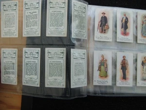 ONE COMPLETE SET CIGARETTE CARDS PLAYERS PLAYERS PAST AND PRESENT - Picture 1 of 1