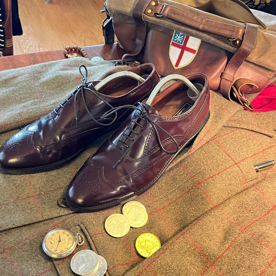 Bostonian Classics Borgoña Punta de Ala Oxford 11.5 D/B Foto 1 de 4