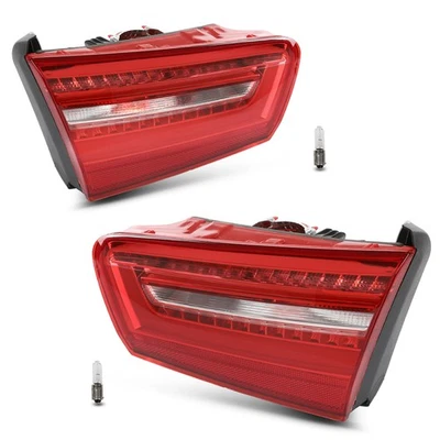 Fit For 2012-2015 Audi A6 C7 Sedan Trunk Rear Tail Lights Lamps Left+Right - Image 1 of 4