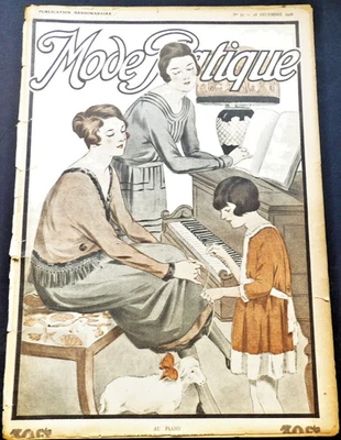 La Mode Pratique – 28 December ,1918, No.52 French Fashion Magazine. - Image 1 of 4