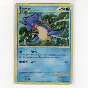 Pokémon TCG Lapras HGSS14 HGSS Promo Holo Card EN-HP 2010 - Picture 1 of 3