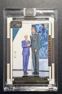 2023 One And One Victor Wembanyama Rookie Draft Night Timeless Moments Gold /10! - Picture 1 of 2