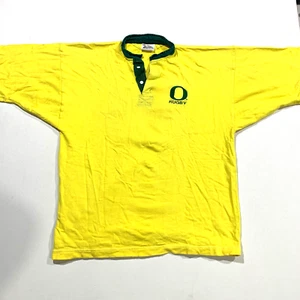 VTG Rugby Imports Made in USA Oregon Ducks Rugby Shirt Men’s SZ XXL Large #16 - Picture 1 of 11