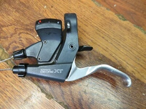 SHIMANO XT ST-M739 LEFT FRONT TRIPLE INTEGRATED SHIFTER BRAKE LEVER - Picture 1 of 5