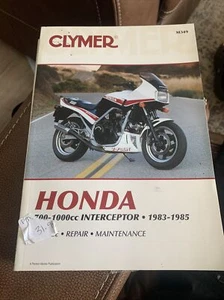 NUEVO Honda 700-1000cc Interceptor 1983-1985 manual de servicio - Imagen 1 de 2