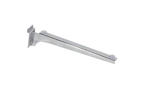 Slatwall Brackets- Chrome- 350mm - Picture 1 of 3