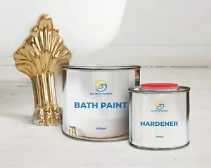 Bath Paint Bath Resurfacing Kit Two-Component Enamel White Paint Repair 500ml - Picture 1 of 10