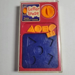 Vintage Tomy Pocket Game Letter Loose Hand Held 1978 - Picture 1 of 3