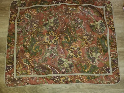 Chaps "Orange Brown Paisley" Standard Sham - Image 1 of 4