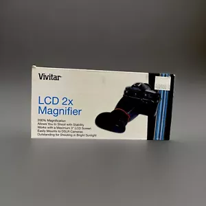 Vivitar LCD Viewfinder with 2x Magnifier - Picture 1 of 4