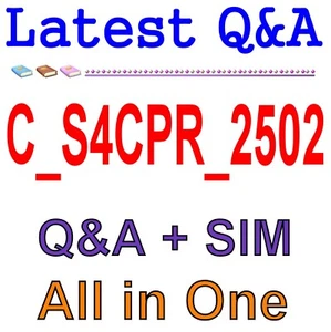 Best Exam Practice Material for C_S4CPR_2502 Exam Q&A - Afbeelding 1 van 1