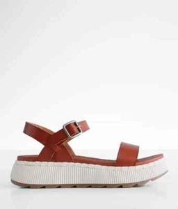 MUJER *SANDALIAS PLATAFORMA MIA HAYLEY* COLOR~MARRÓN COÑAC TALLA 9 M - Imagen 1 de 1