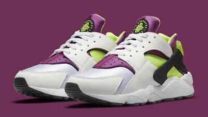 Nike Air Huarache OG Neongelb Magenta DD1068 104 – GRÖSSE 7,5 HERREN/9 DAMEN - Bild 1 von 6