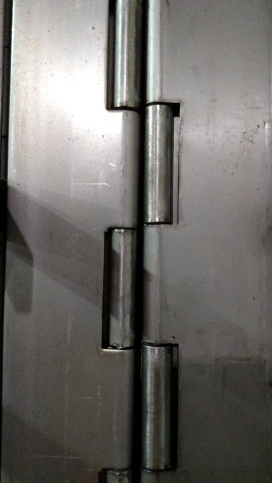 3 inch wide Cut to Length DIY Heavy Duty Stainless, Steel, or Aluminum Hinges - Image 1 of 3