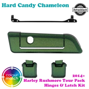 Hard Candy Chameleon Tour Pack Hinges Latch Kit for 14+ Harley Street FLHX - Picture 1 of 8