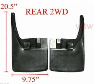 REAR MUD FLAP SPLASH GUARD FOR NISSAN FRONTIER NAVARA D40 05 2006-2015 2WD 4x2 - Picture 1 of 4