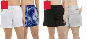 Danskin Ladies' Soft Active Short - Picture 1 of 23
