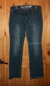 EXPRESS Jeans  size women's 10  STRETCH  fancy pockets  great Condition!  *019 - Picture 1 of 8