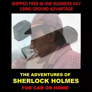 SHERLOCK HOLMES FLASH DRIVE. 352 OLD-TIME RADIO SHOWS ON A USB FLASH DRIVE! - Foto 1 di 4