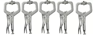 Irwin Vise-Grip 6SP The Original Locking C-Clamps with Swivel Pads (5er Pack) - Bild 1 von 1