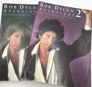 1990 BOB DYLAN Anthology 1 & 2 Song Book 200 Pages VG+ 96 Songs - Picture 1 of 5