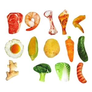 Puppy Simulated Colorful Shaped Grade Teeth Grind Pet Toys - Zdjęcie 1 z 8